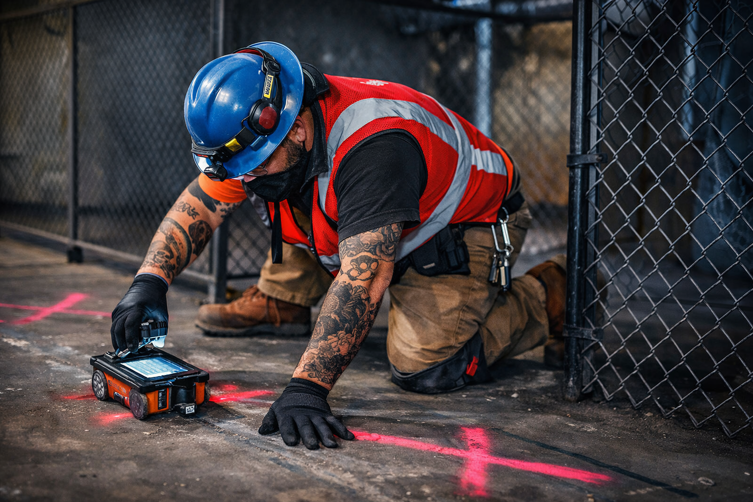 Concrete scanning service