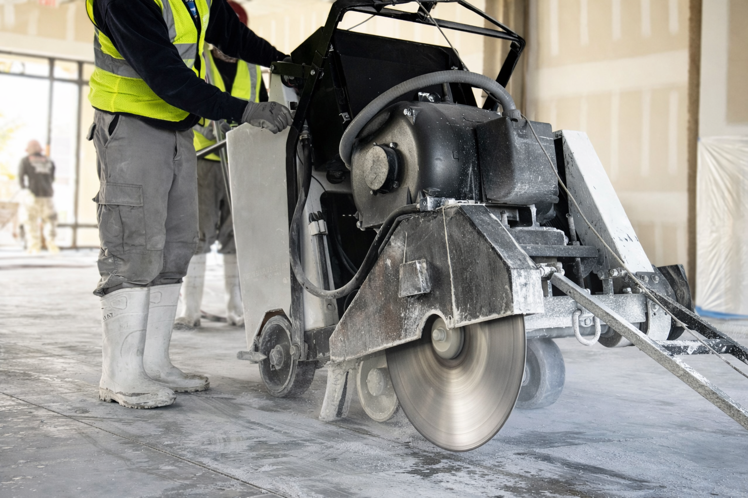 Concrete sawing service