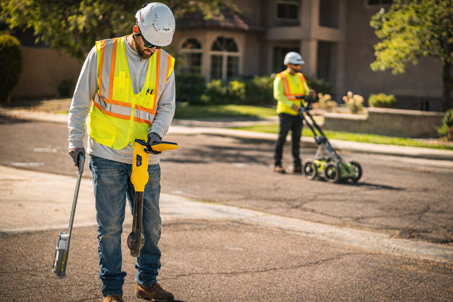 Utility locating and x-ray services